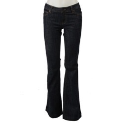 Calvin Klein Women's Rinse Wash Flare-leg Jeans - Free Shipping Today ...