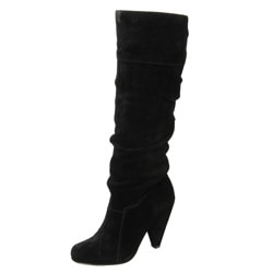 jessica simpson black suede boots