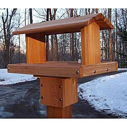 Shop Stovall Standard Post Mount Birdfeeder Overstock 4300105