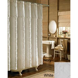 Shop Tufted Chenille Shower Curtain Free Shipping On Orders Over