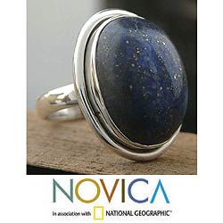 Universe Lapis Lazuli Cocktail Ring (India)  