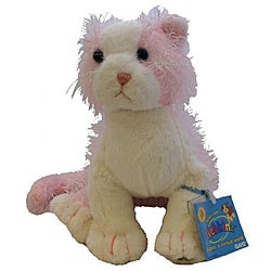 Webkinz Pink and White Cat and Cards Set - Overstock - 4354709