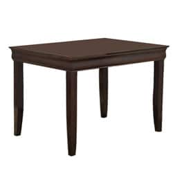 slide 2 of 3, 48-inch Espresso Wood Dining Table