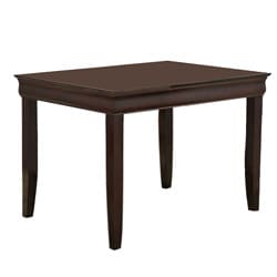 48-inch Espresso Wood Dining Table