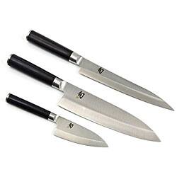 Shop Kai Shun Pro 3 Piece Flat Knife Set Overstock 4372852