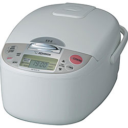 Zojirushi NP-KAC10 5.5-cup Rice Cooker and Warmer - Bed Bath & Beyond ...