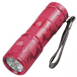 Outback Led Flashlight Outback Flashlights Sheila 9-LED Red Flower Camo Flashlight - Bed Bath ...