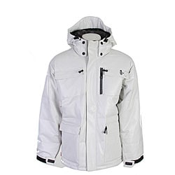 white snowboard jacket mens