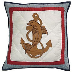 Ships Ahoy 16-inch Throw Pillows (Set of 2)