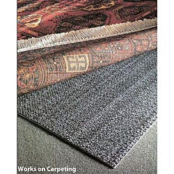 nuLOOM Space Age Non Skid Rug Pad and Non Slip Carpet Underlay (2