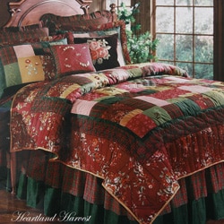 Heartland Harvest 8 piece Bed in a Bag Quilt Set Bed Bath