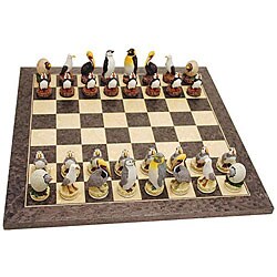 Sea Bird Chess Set with Grey Chessboard (China) - Bed Bath & Beyond ...