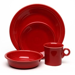 dinnerware fiesta piece overstock