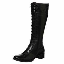 Tall Lace-up Boots - Overstock - 4471024