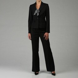 Shop Nine West Women's 3-piece Black Pant Suit - Free Shipping Today ...