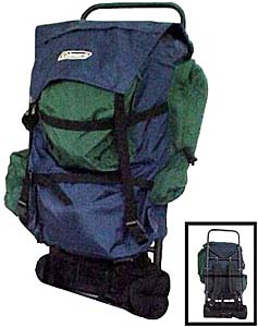 coleman external frame backpack