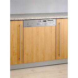 semi built in dishwasher