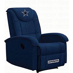 Shop Dallas Cowboys Microfiber Recliner Overstock 4607376