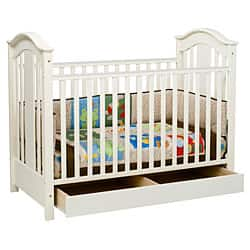 Shop Davinci Roxanne 3 In 1 Crib In Antique White Overstock