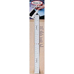 Sqi Ruler Scor-It 12-inch Sliding Ruler - Bed Bath & Beyond - 4615469