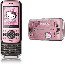 Sony Ericsson W395i Hello Kitty Unlocked Cell Phone - 12595393 ...