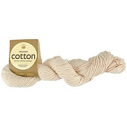 Lion Brand Vanilla Organic Cotton Yarn