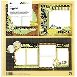 Basic Grey 'Origins' 12x12-inch Scrapbook Page Kit