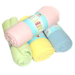 preview thumbnail 1 of 0, Pack Polar Fleece Baby Blankets (Case of 24)