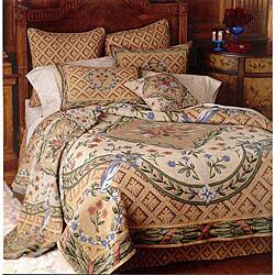 Shop Savonnerie Full Size 2 Piece Tapestry Coverlet Set