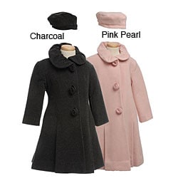 girls wool blend coat