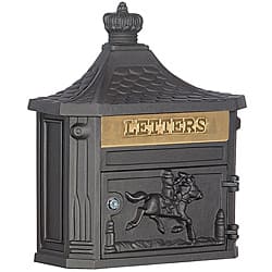 Shop Victorian Wall Mounted Mailbox Free Shipping Today