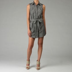 velvet heart chambray dress