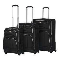 samsonite silver luggage