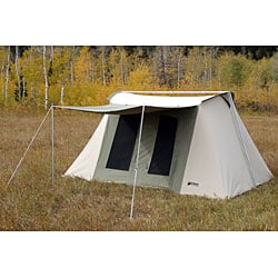 Kodiak Canvas 8-Person Flex-Bow Canvas Tent - 12897615 - Overstock.com ...