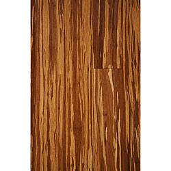 Shop Zebrano Charred 0 5 Inch Bamboo Hardwood Floor 22 69 Sf