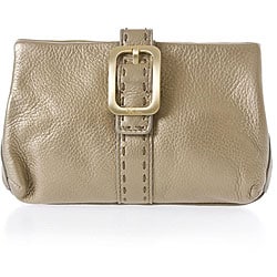 Cole Haan Small Kiss Champagne Cosmetic Case