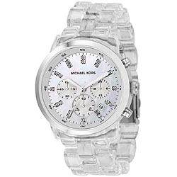 michael kors acrylic watch