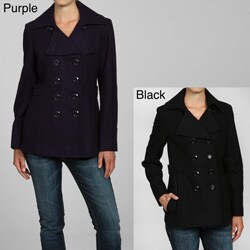 anne klein wool peacoat