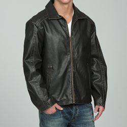 faux leather jackets big and tall men