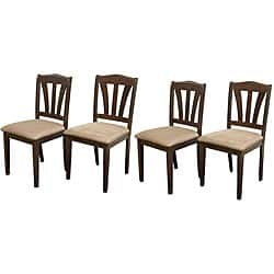 Simple Living Montego Dining Chairs Set Of 4 Overstock 5120146