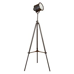 Adjustable Photographer's Metal Tripod Floor Lamp. Opens flyout.