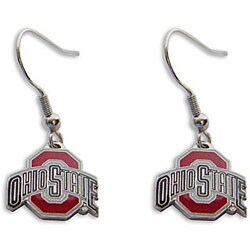 Ohio State Buckeyes Dangle Logo Earrings - - 5180877