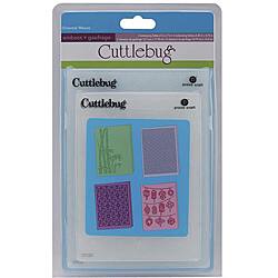 Cuttlebug Embossing Folder Oriental Weave Set