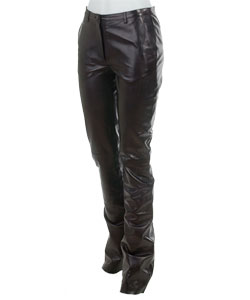 Shop Prada Leather Pants - Free Shipping Today - Overstock - 553697
