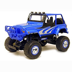 remote control blue jeep