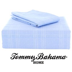 Shop Tommy Bahama Bimini 4-piece Queen-size Sheet Set - Blue - Free ...