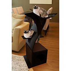 the refined feline lotus cat tower