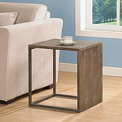 Elements Angle Grey End Table. Opens flyout.
