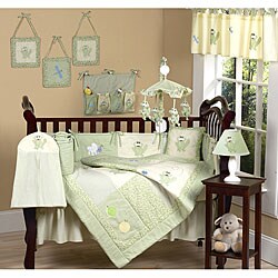 frog crib bedding