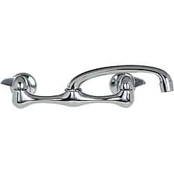 Shop Price Pfister G127 1000 Chrome Double Handle Wall Mount